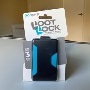 Speck LootLock - Business card case for 3 credit cards - polycarbonate - black